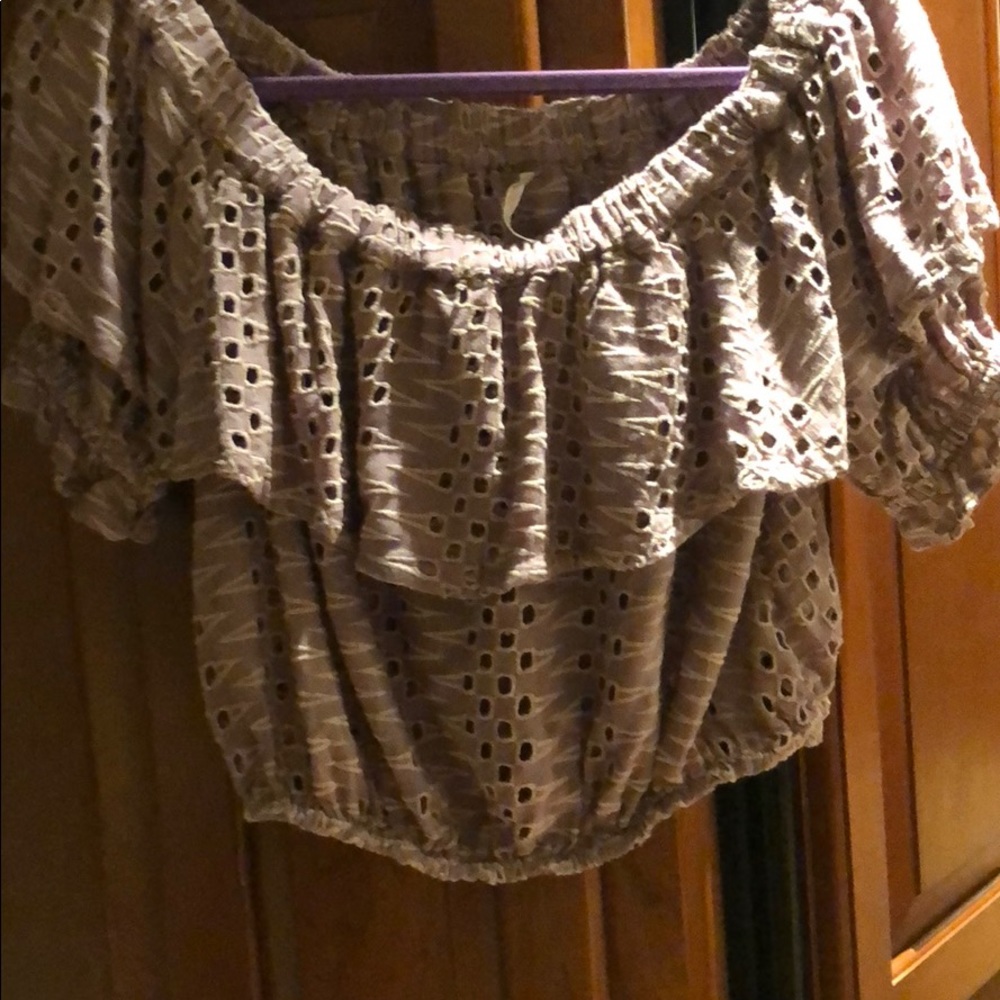 Off the shoulder top